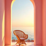 Pastel Coastal Escape - - Framed Posters