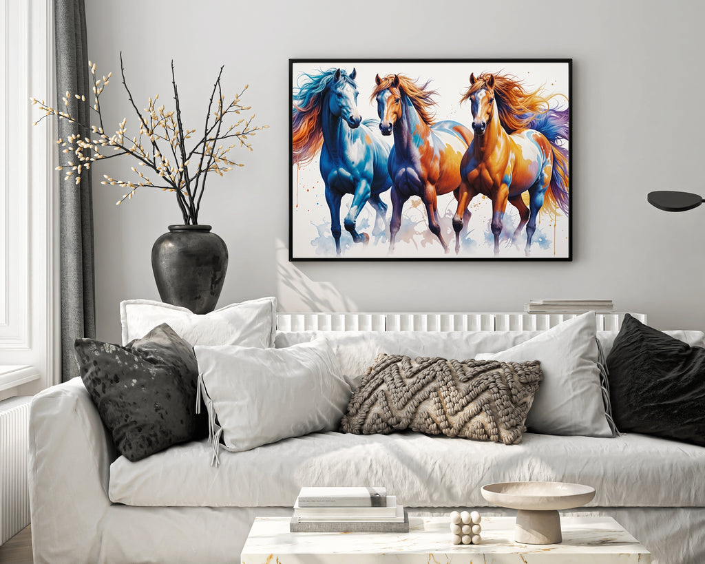 Wild Beauty - Painted Horses - - Framed Posters