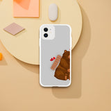 Bear Hugs Forever - Matching Couple Phone Cases - iPhone 12 Male Teddy Bear - Tech Accessories