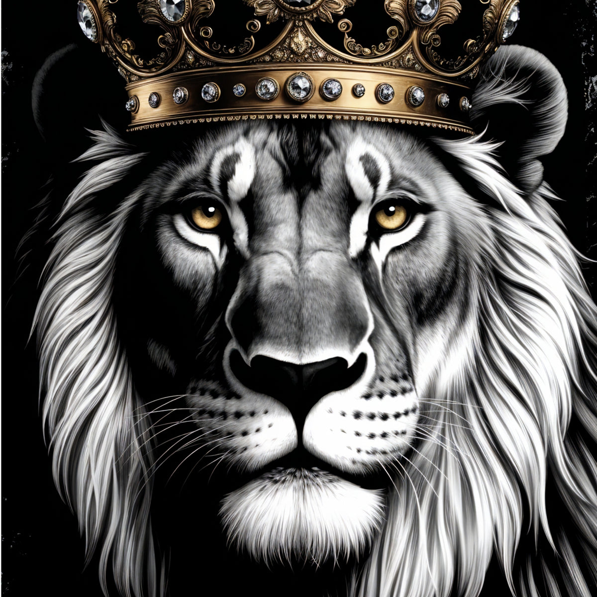 Royal Beasts, Eternal Reign - Framed Poster - - Wooden Framed Posters