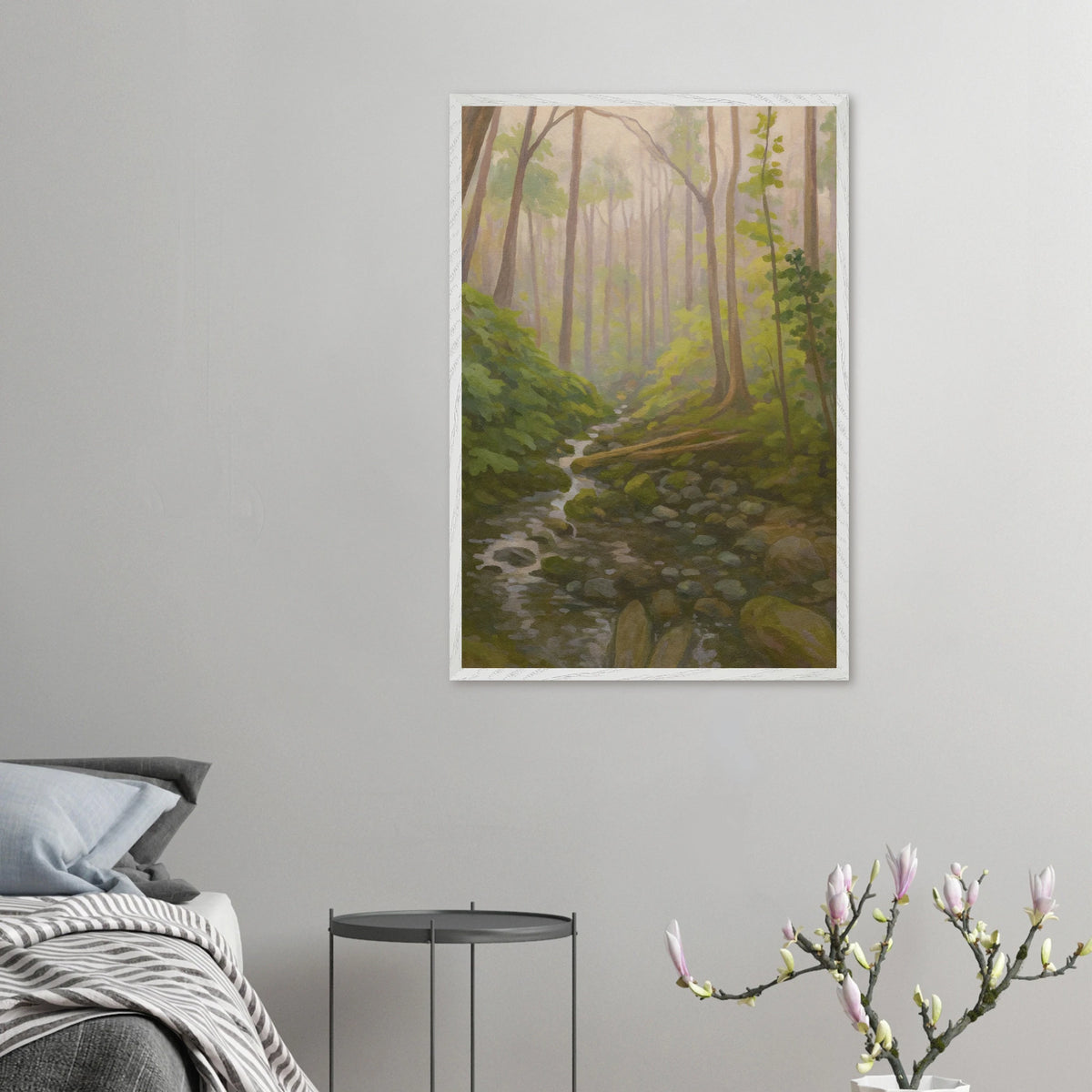 Tranquil Greenery Wooden Framed Poster for Gifting - Default Title - Wooden Framed Posters