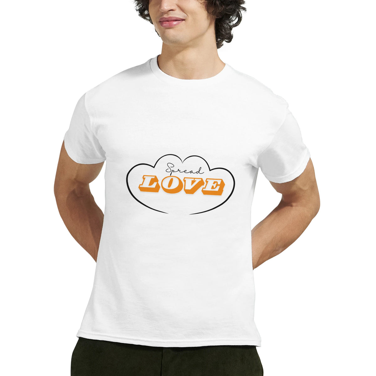 Orange Glow of Love - Where Memory Meets Art - - T-shirts