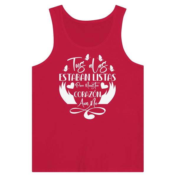 Ready Wings - A Journey of the Heart Tank-Top - Red - Print Material