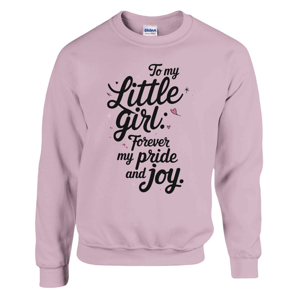 Heart of My World - A Father’s Love on Display - Light Pink - Sweatshirts