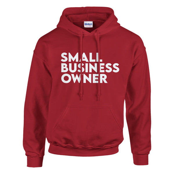 Small Business Owner - Wear Your Entrepreneurial Spirit - Cherry Red - Hoodies