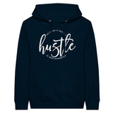 Hustle & Dreams Premium Unisex Pullover Hoodie - Navy - Hoodies