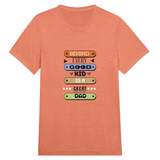 Dad's Legacy - The Heartfelt Message Behind the Design - Orange Triblend - T-shirts