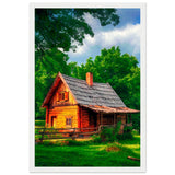 Peaceful Getaway - Framed Poster for Your Home - 30x45 cm 12x18″ White frame - Framed Posters