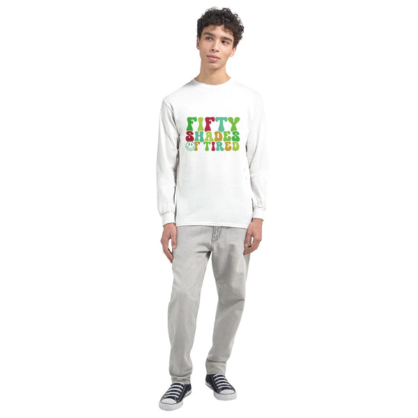 Tired But Trendy - Explore the Shades of Exhaustion - - Sweatshirt