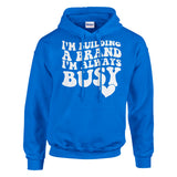 Busy Crafting Success - Wear Your Ambition with This Hoodie - Royal - Hoodies