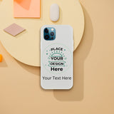 Sleek and Durable - The Perfect Customizable iPhone Flexi Case - iPhone 12 Pro - Print Material