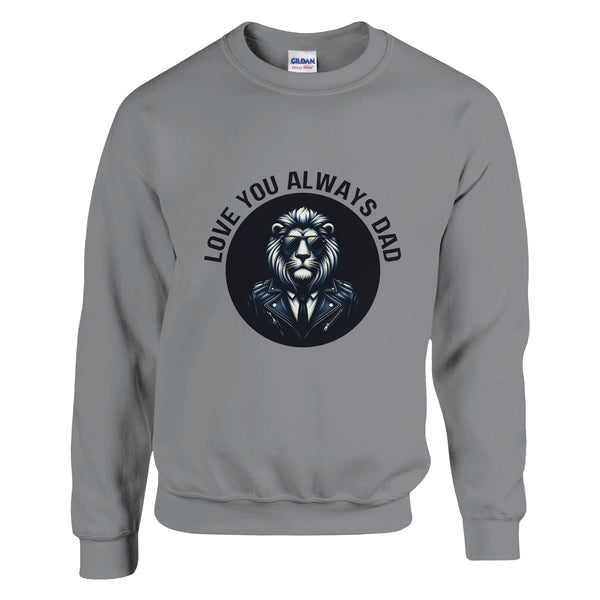 Lionhearted Dad - The Ultimate Tribute Sweatshirt - Sport Grey - Sweatshirts