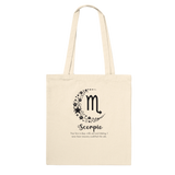 Personalized Star Sign Tote for Friends - Scorpio - Tote Bags
