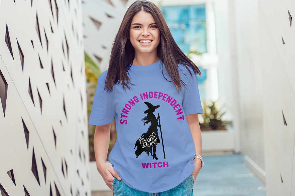 Spellbinding Strength - Witchy Wisdom Tee - - Print Material