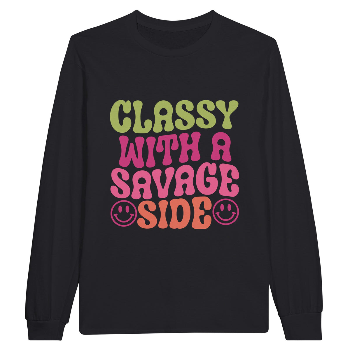 Unleash Your Inner Contradiction - Classy with a Savage Side - Black - Sweatshirt