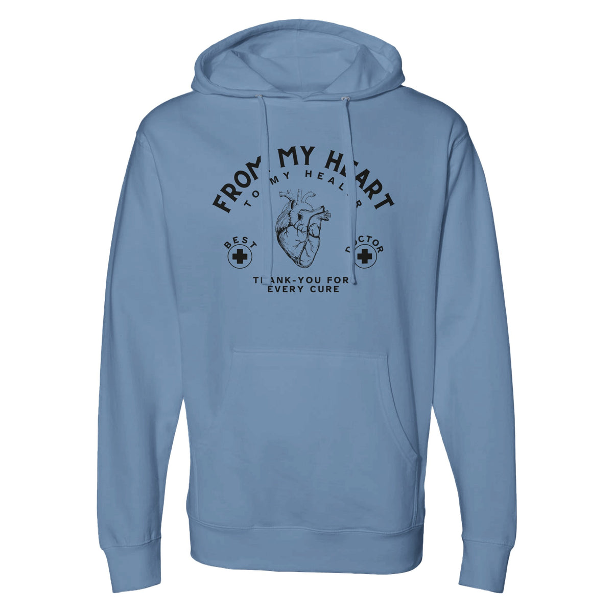 From Patient to Protector - Show Your Appreciation - Royal Heather - Hoodies