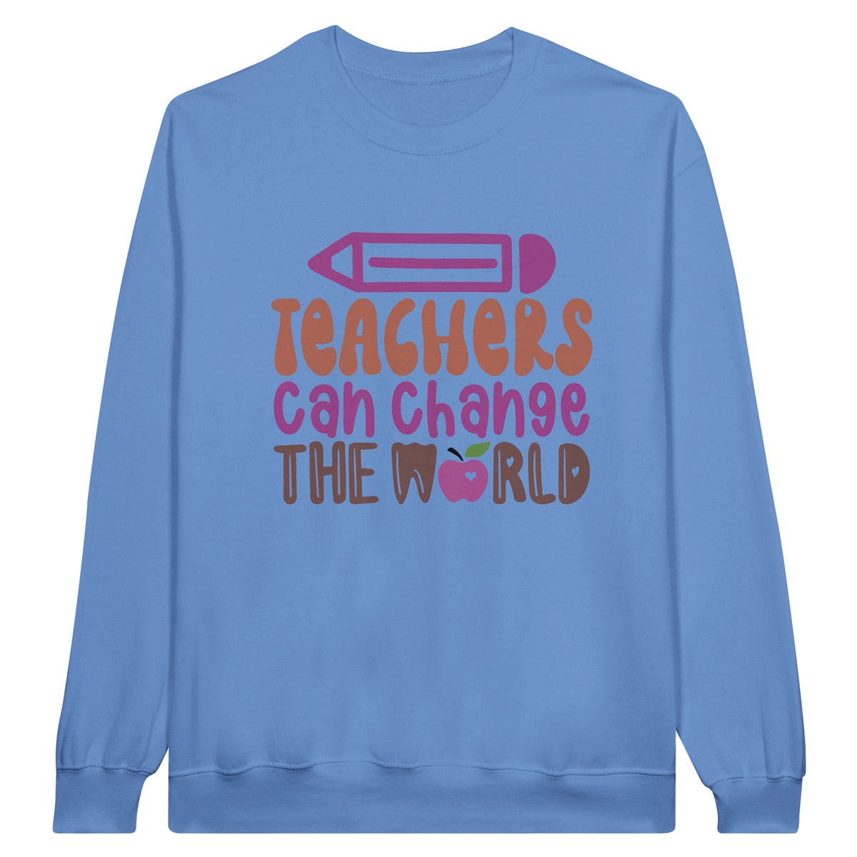 Inspire, Educate, Transform - Celebrate Teachers with Style - Carolina Blue - Print Material