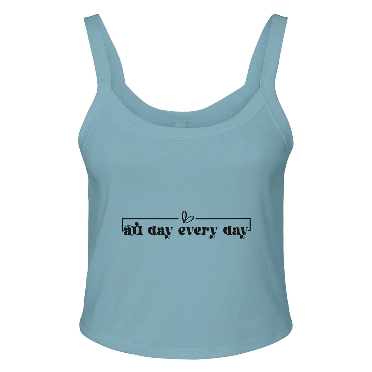 All Day Every Day - Your Go-To Essential - sld baby blu bln - Tank Tops