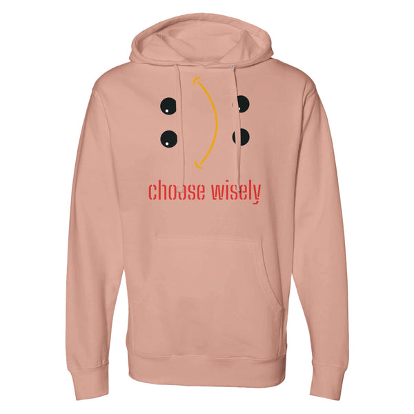 Smiles or Frowns - Your Choice - dusty pink - Sweatshirt