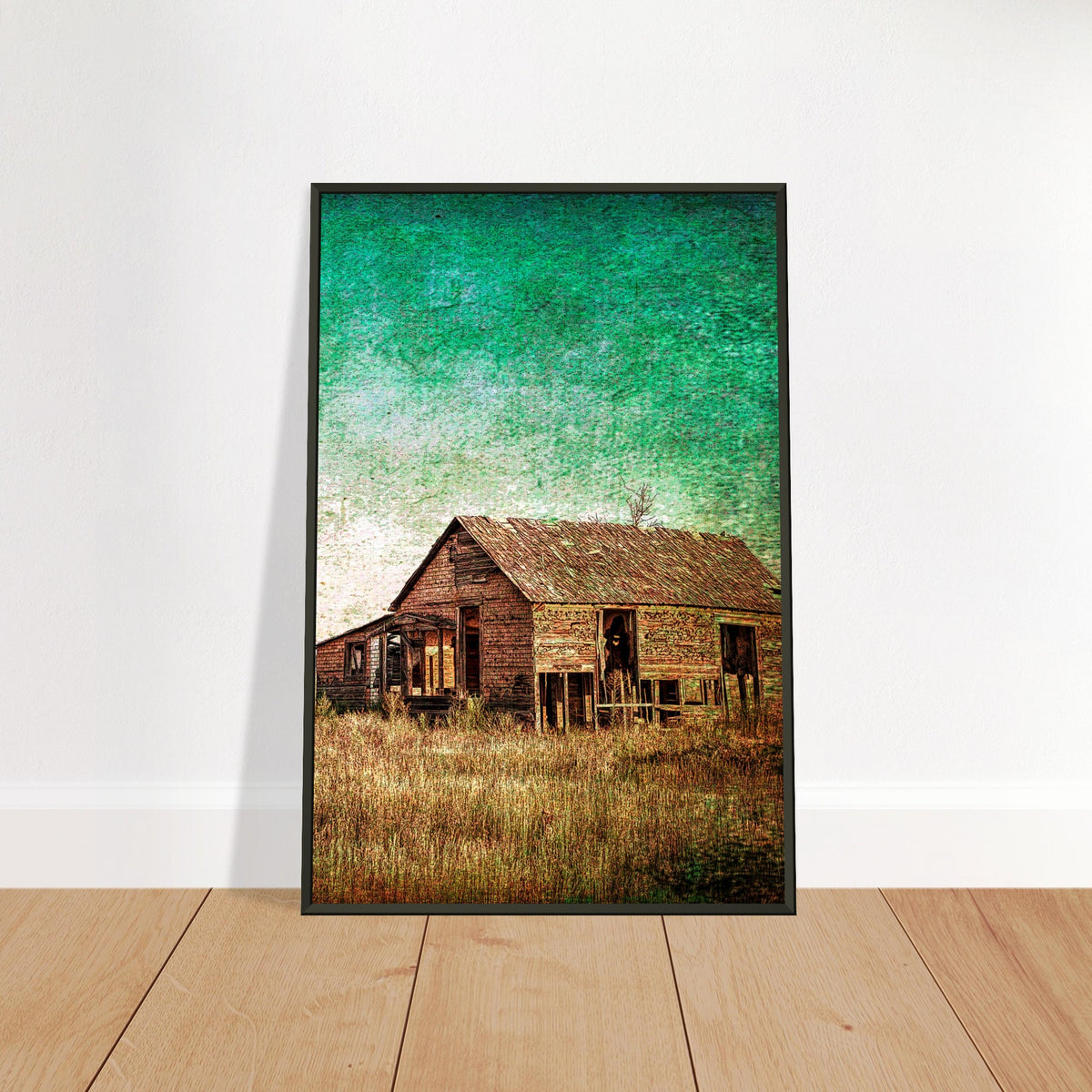 Rustic Serenity - Echoes of a Bygone Era - - Metal Framed Posters