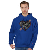 Heart of Gold - A Father’s Gift to His Son - athletic royal - Hoodies