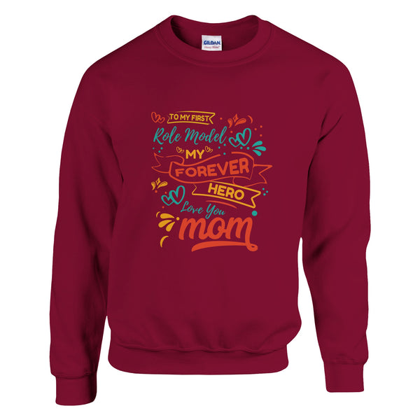 Brighten Your Day - A Tribute to Mom - Cardinal Red - Sweatshirts