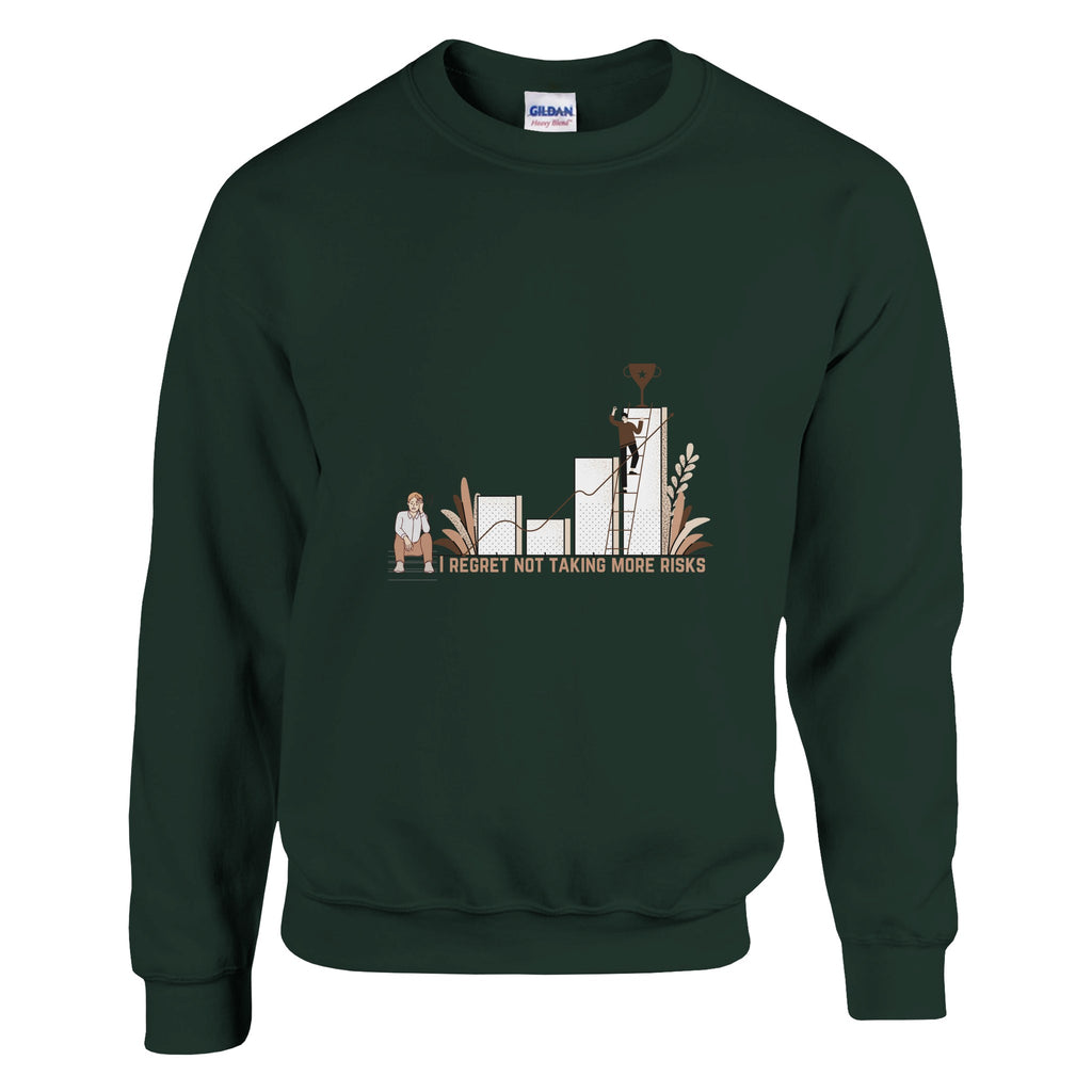 Leap of Faith - A Journey of Risks - Forest Green - Sweatshirt