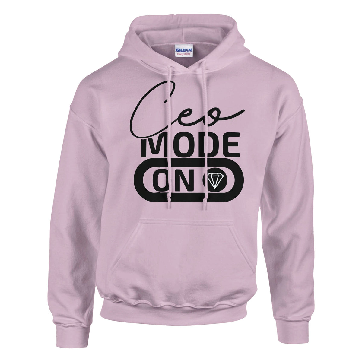 Elevate Your Presence - CEO Mode Apparel Edition - Light Pink - Hoodies