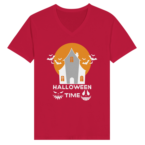 Ride into Memories - Halloween Time Tee - Red - Print Material