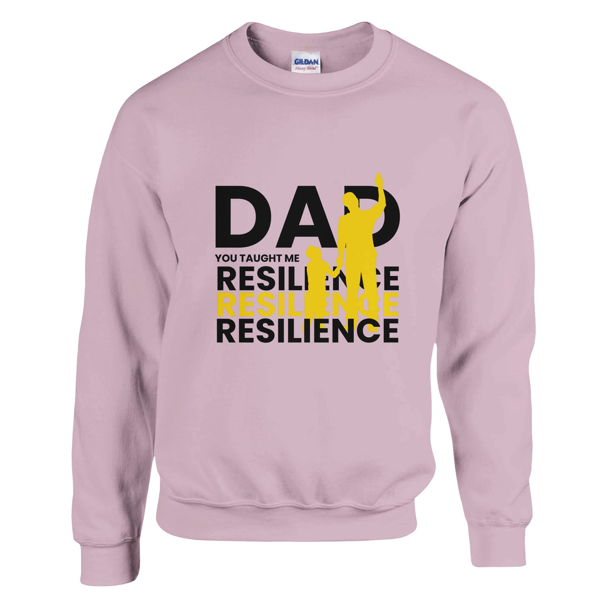 Strength in Resilience - A Tribute to Fatherhood - Light Pink - Sweatshirts