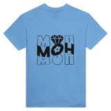 Triumph of Memories - Dive into the 'MOH' Design - Light Blue - T-shirts