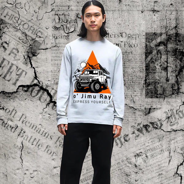 Off-Road Odyssey - Express Yourself - - Long Sleeve T-shirts