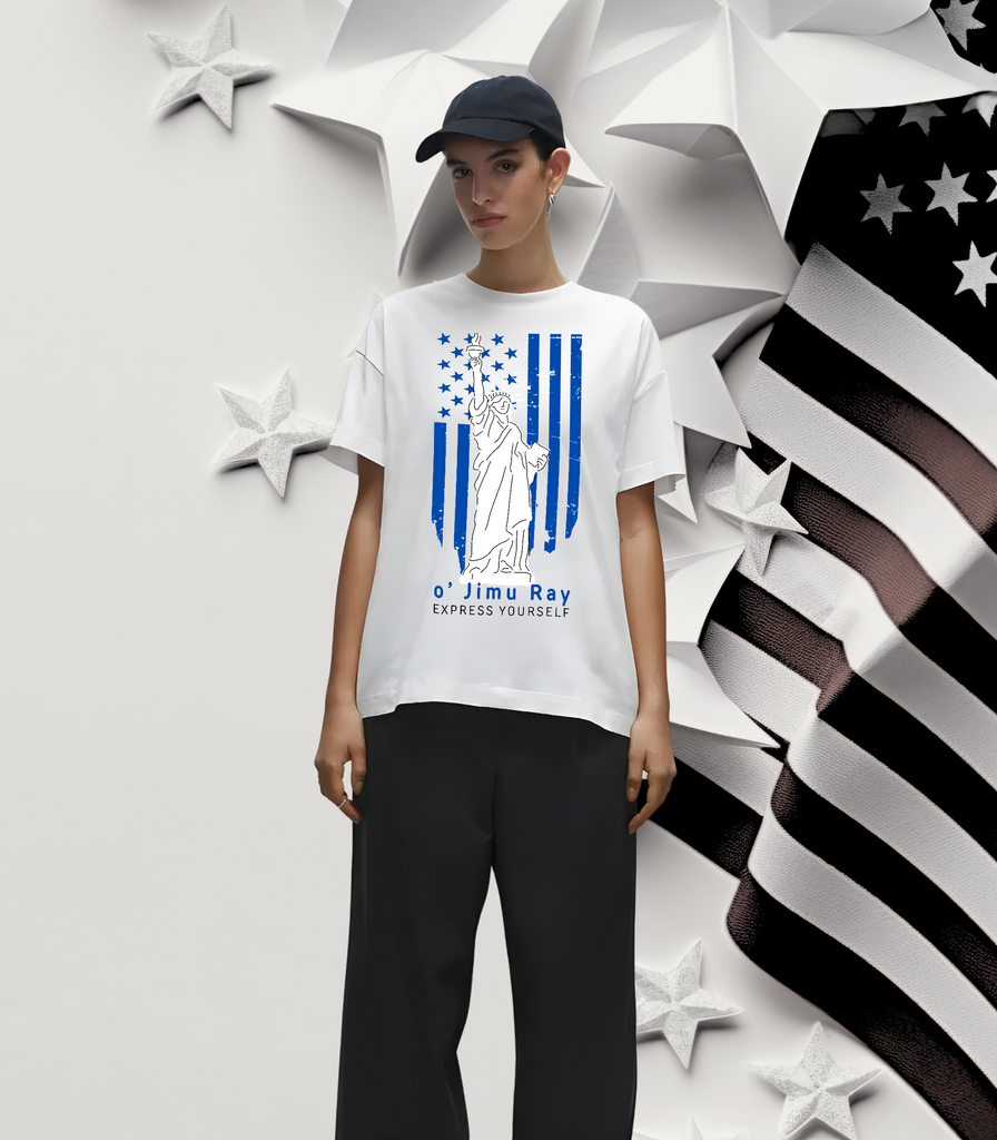 Liberty in Style - o' Jimu Ray 4th July Special - - T-shirts