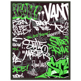 Urban Expression - Graffiti Art Masterpiece - 45x60 cm 18x24″ - Metal Framed Posters