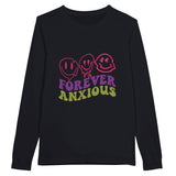 Anxiety in Time - Forever Anxious - Dark Gray - Long Sleeve T-shirts