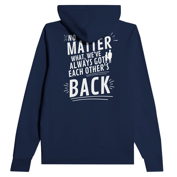 Forever Back-to-Back – The Bond of Brothers - Navy - Hoodies