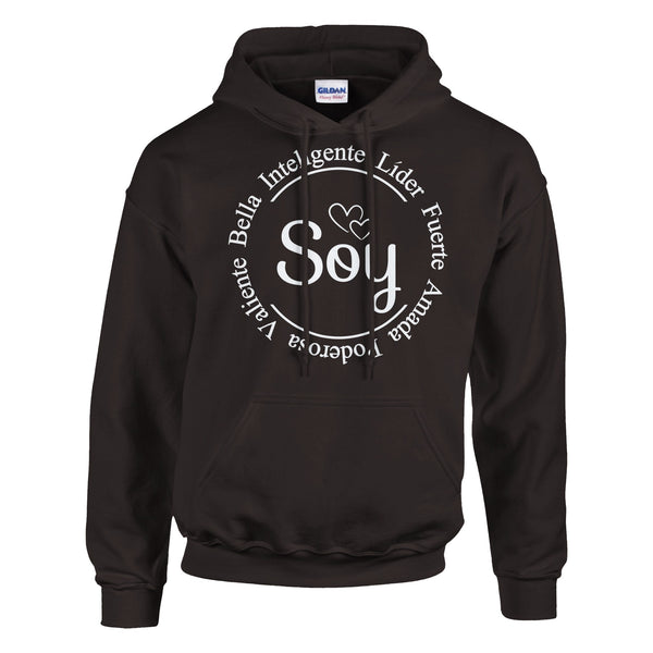 Bold and Beautiful - Bella Inteligente Lider Fuerte Wearables - Dark Chocolate - Hoodies