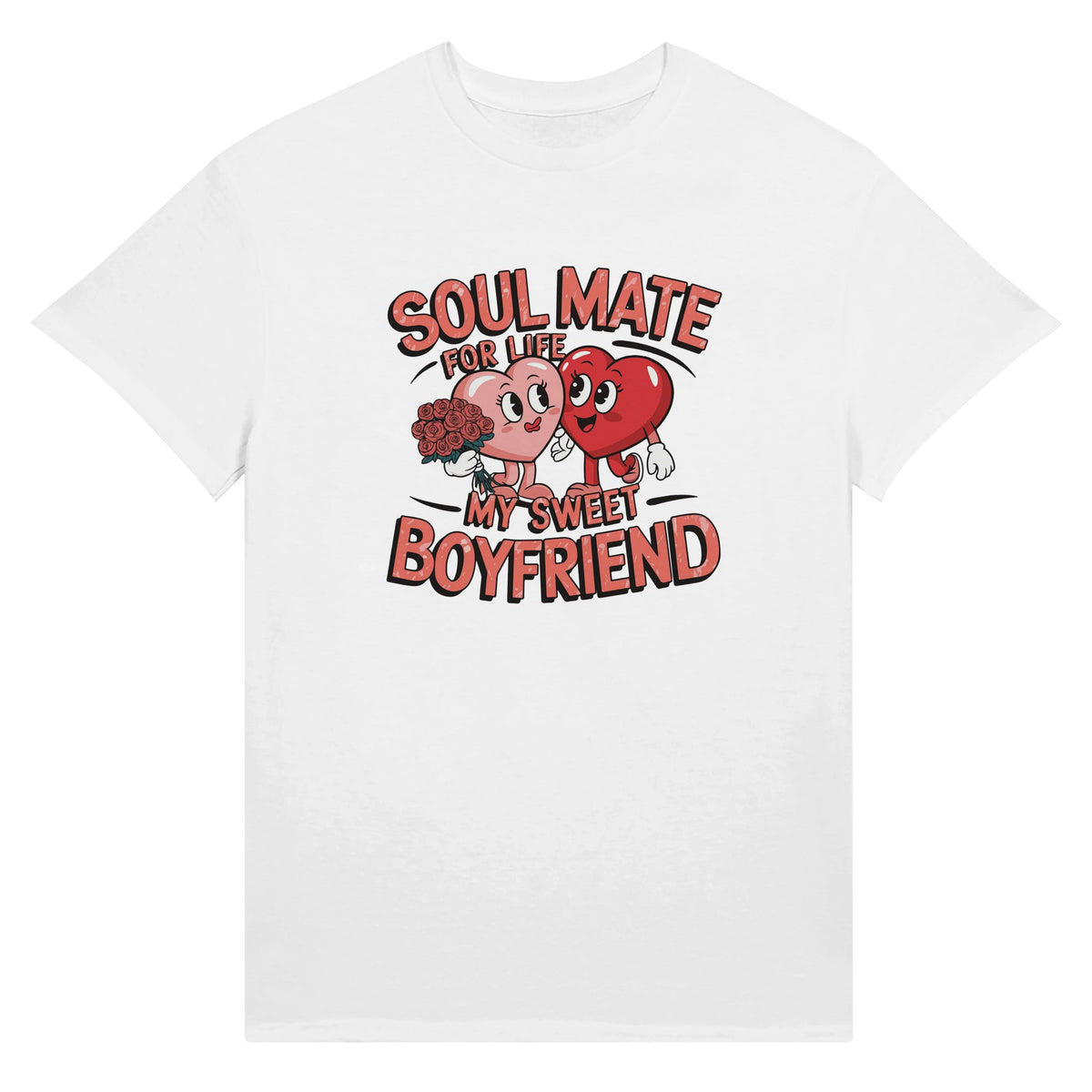 Soulmate for Life - Perfect Valentine’s Day T-Shirt - White - T-Shirt