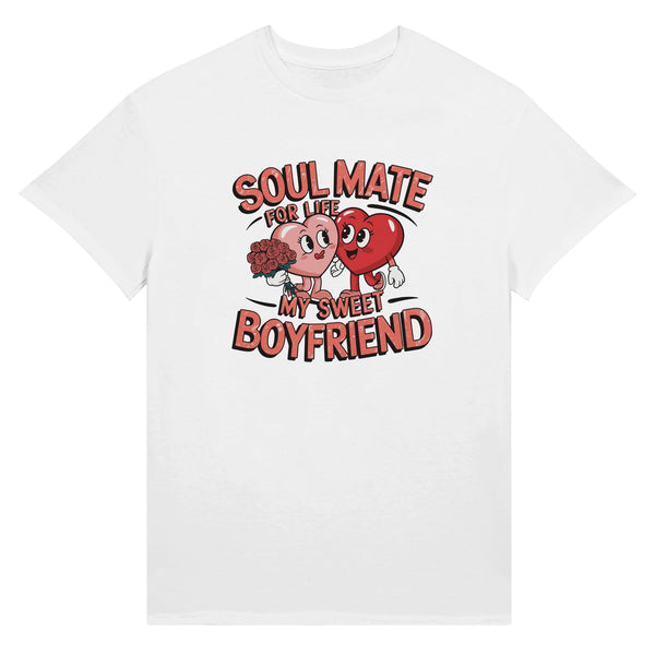 Soulmate for Life - Perfect Valentine’s Day T-Shirt - White - T-Shirt