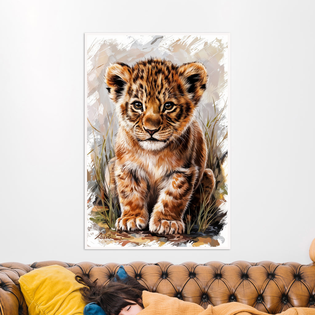 Adorable Little Wildheart - 24x36 - Framed Posters