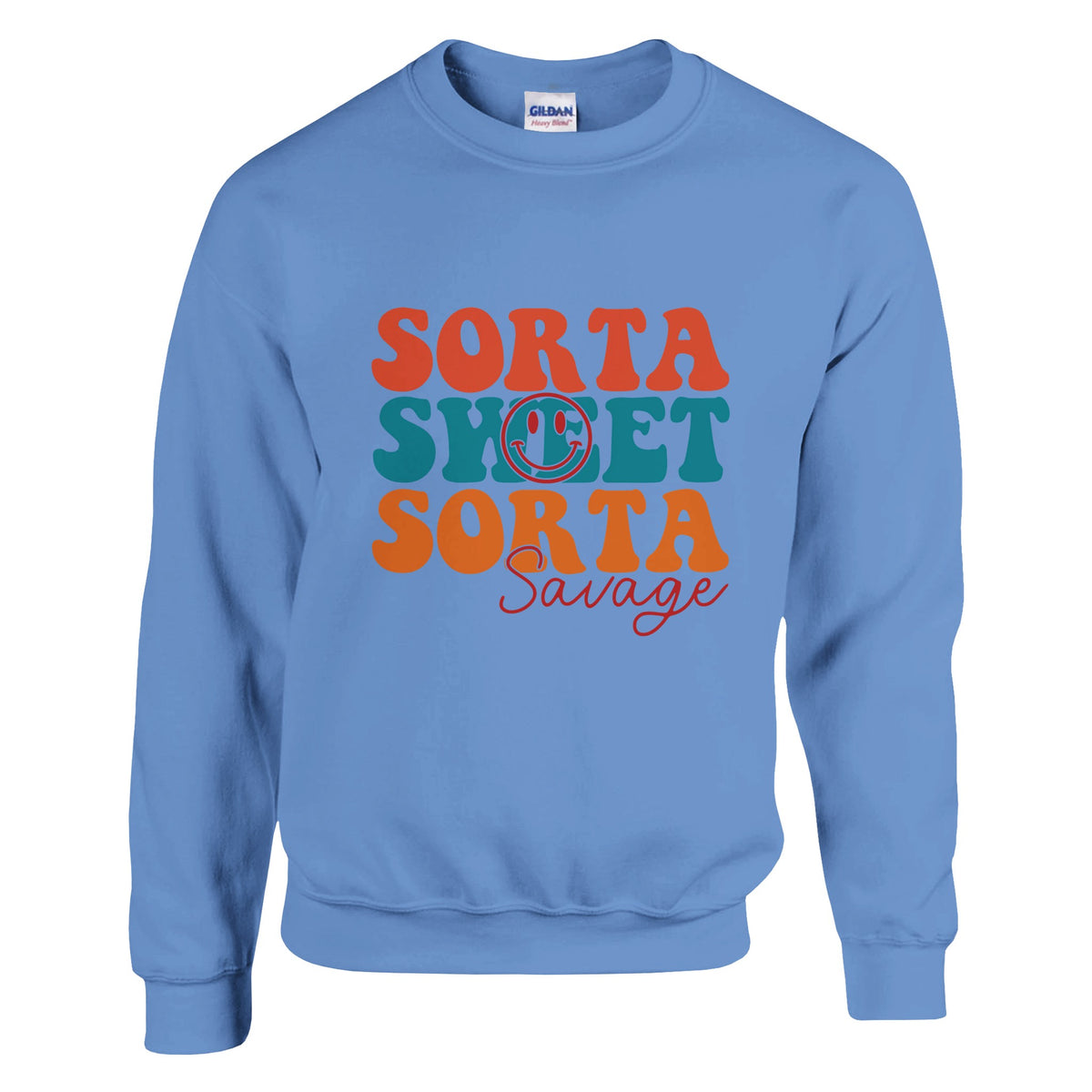 Balancing Acts - Sweetness and Savagery - Carolina Blue - Sweatshirts