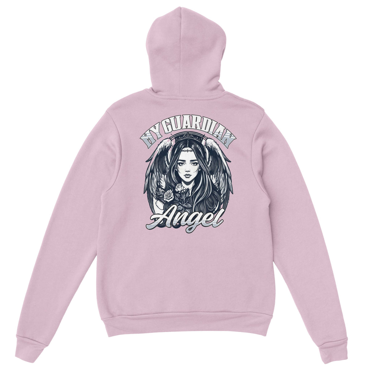 Heavenly Guardian - Angelic Embrace Pullover - Light Pink - Hoodies