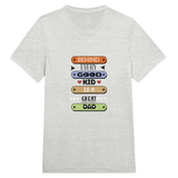 Dad's Legacy - The Heartfelt Message Behind the Design - Solid White Triblend - T-shirts