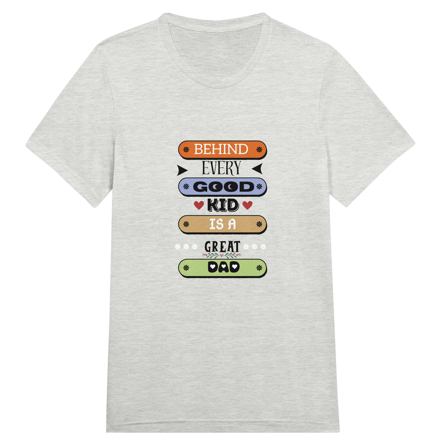 Great Dad, Great Gift – Legacy Cotton Tee - Solid White Triblend - T-shirts