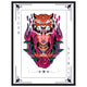 45x60 cm / 18x24″ / Black frame / Tiger Spirit