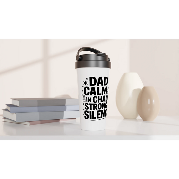 Strong Dad – 15oz Travel Mug Gift - Default Title - Mugs