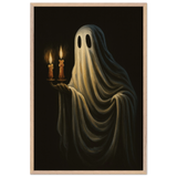 Haunting Glow – Wooden Framed Poster Gift - Wood frame - Wooden Framed Posters