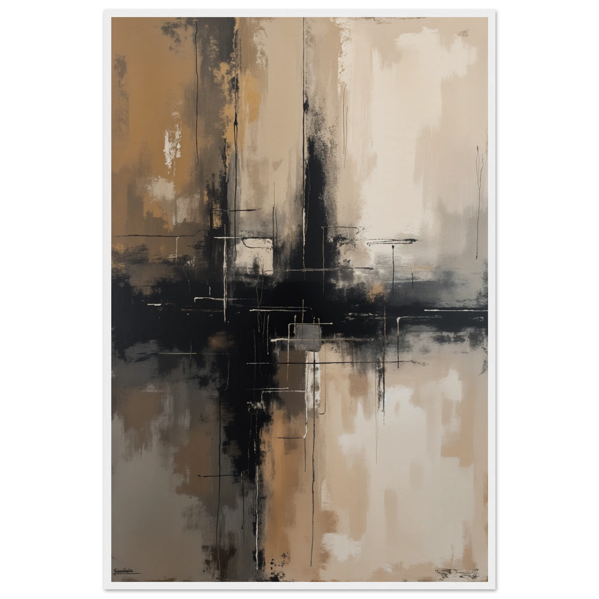 Earth & Emotion – Wooden Framed Art - - Wooden Framed Posters