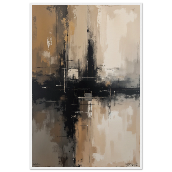 Earth & Emotion – Wooden Framed Art - - Wooden Framed Posters