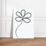 Modern Flora - Artistic Flower Canvas - 50x70 cm 20x28″ - Canvas Prints